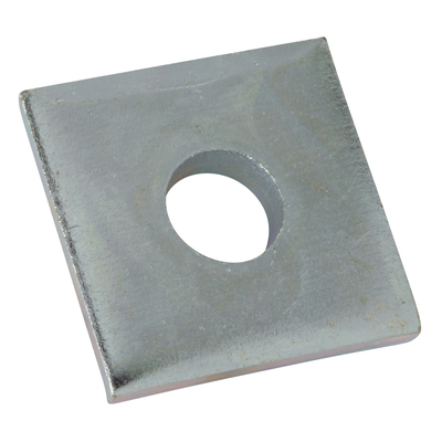 5 Pcs Square Strut Washer for 1/2 In Bolt 1-5/8 In Zinc Plated Steel to Secure Strut Fittings & Channel w/Nuts 5 Pcs Square Strut Washer for 1/2 In Bolt 1-5/8 In Zinc Plated Steel to Secure Strut Fittings & Channel w/Nuts