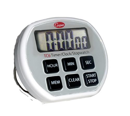 584721 Taylor Timer, digital, 0.8in. LCD readout, time