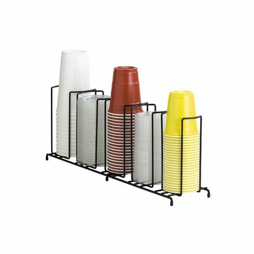 Dispense-Rite BFL-C-4LSS Cup & Lid Organizer, Cabinet, (9) Compartment, All  Cup Types