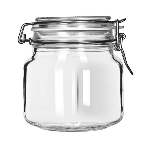 Libbey 55230 1.25 Gallon Bell Jar with Lid - 2/Case