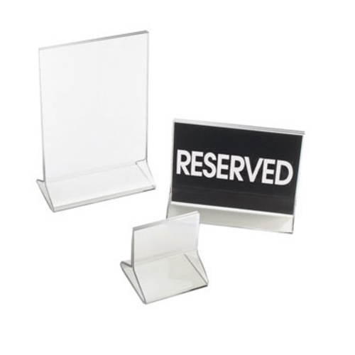 Plastic Card Holder - Tabletop