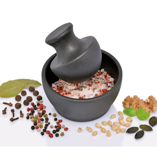 Zassenhaus Manu Cast Iron Mortar & Pestle