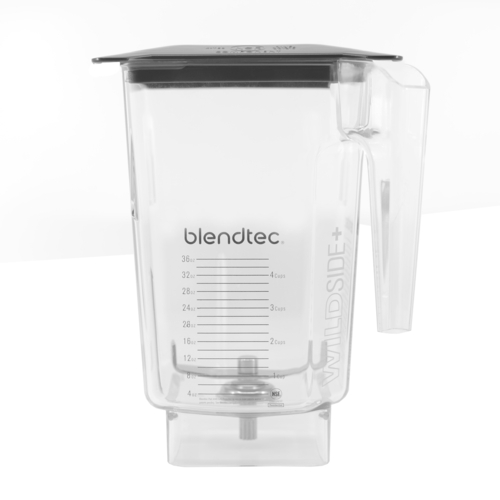 Blendtec WILDSIDE-H 3 qt Wildside Jar w/ Hard Lid & Wingtip Blade, Ounce & Cup Markings