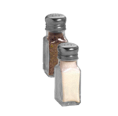 2 oz. Paneled Salt & Pepper Shakers - 12/cs