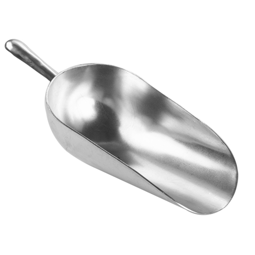 Vollrath 46895 85 oz. One-Piece Cast Aluminum Ice Scoop