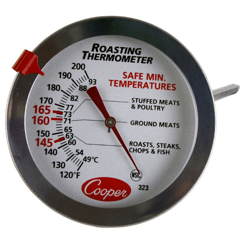 Taylor 5939N Meat Dial Thermometer Easy to read Measurement For