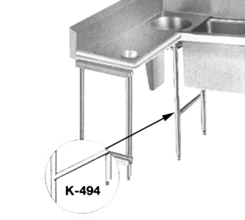 Advance Tabco DBS-3 Bar Sink