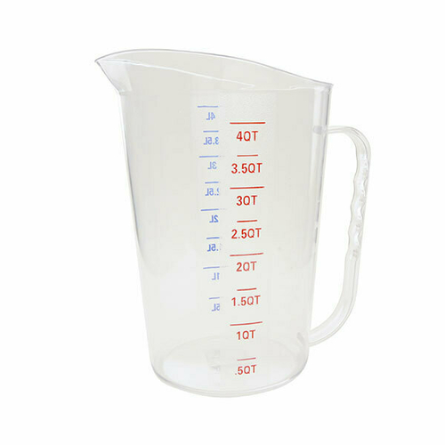 Measuring Cup, I Liter Plastic, Clear