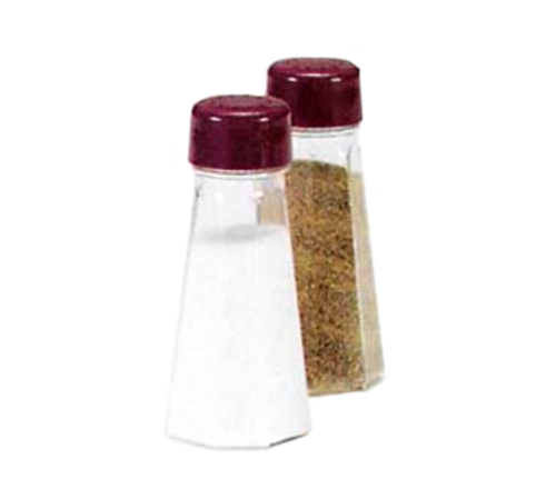 2 oz. Paneled Salt & Pepper Shakers - 12/cs