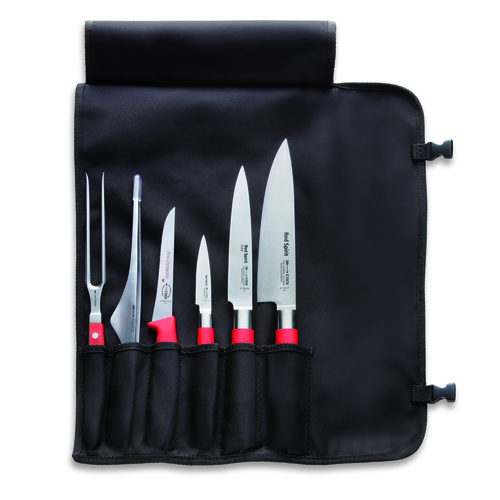 Red Knife Set, 3-Piece