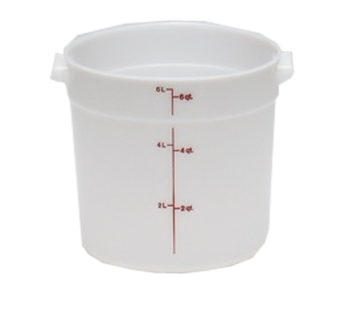 Cambro 8-Quart Round Food-Storage Container with Lid, Set of 2