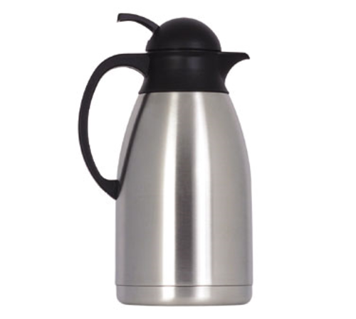 Thermos FN364 32 oz Twist & Pour Cream Vacuum Carafe - Insulated, Stainless  Steel