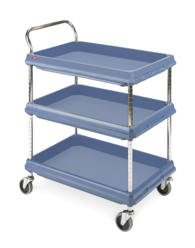 UC452523 - Bin Top 2 Shelf Utility Cart 45 x 25 - Gray