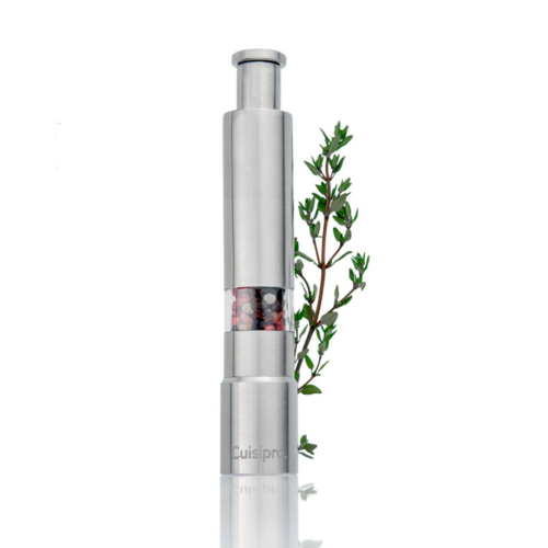 Cuisipro Stainless Steel Salt & Pepper Mill & Grinding Pump - Thumbnail 2