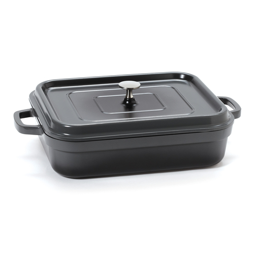 Vollrath 68357 Wear-Ever 15 Qt. Aluminum Baking and Roasting Pan - 25 3/4  x 17 3/4 x 2 1/4 - URECO Online