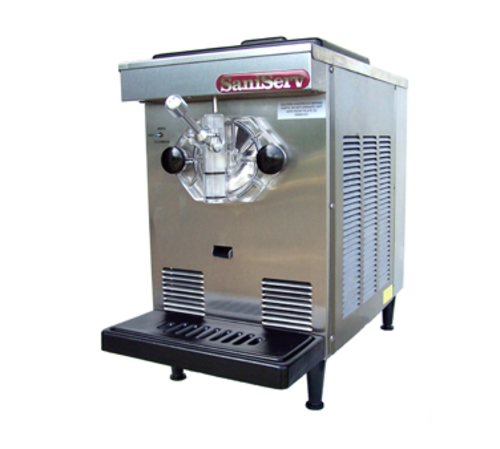 SaniServ DF200 DuraFreeze 7 Qt. Countertop Soft Serve Ice Cream Machine  with 1 Hopper - 115V