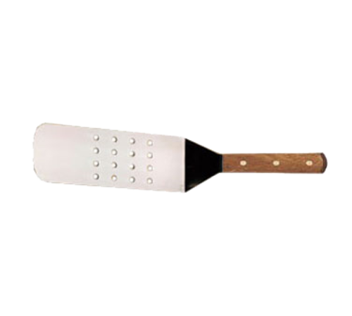 Turner/Spatula, 14-1/4 , Stainless Steel, Perforated, Thick