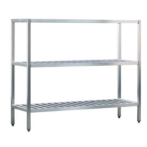 1047TB New Age T-Bar Series Shelving Unit, 3-tier, 60in