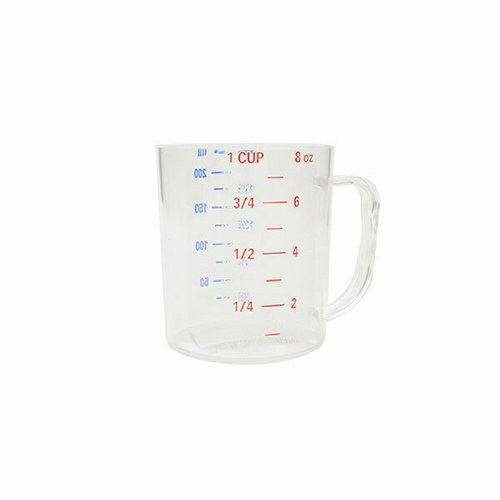 Measuring Cups, BPA-Free Plastic Measuring Cup with Spout and Handle Grip, Microwave and Dishwasher Safe, 4 Cup Measuring Cup with ml and oz