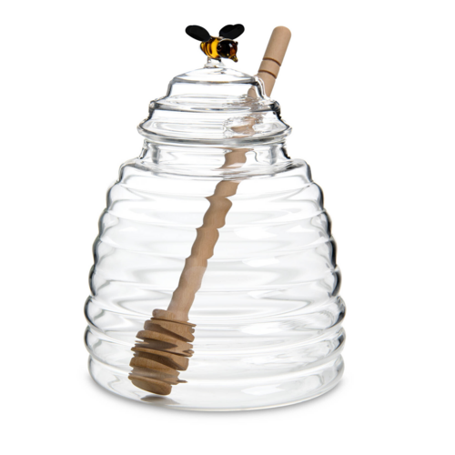HIC Kitchen Honey Jar