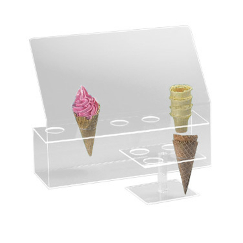 Ice Cream Cone Holder, Ice Cream Topping Dispenser