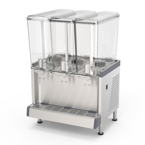 Triple Cold Beverage Dispenser with Stand