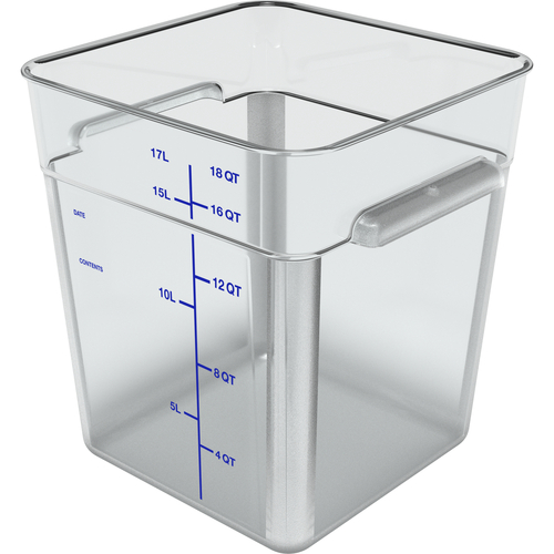 Arcoroc P5521 25 1/2 oz Square Keep N Box Food Storage Container w