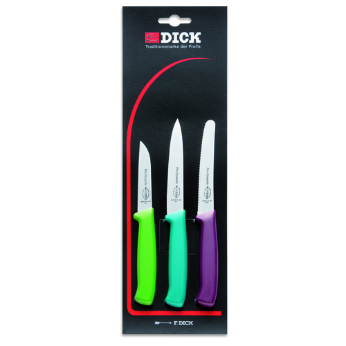 Prodigy 3pc Knife set: Chef, Fillet, Paring Knife Set