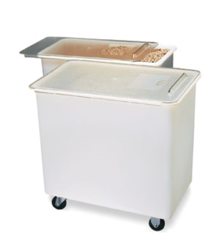 mobile flour bin 27 gal.