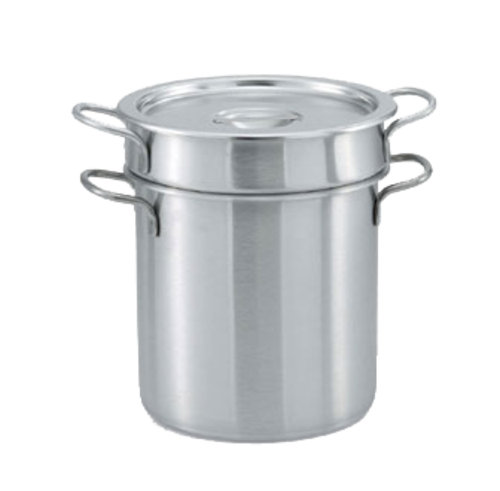 12 qt Double Boiler (3 PC/SET), Stainless Steel, Encapsulated Base