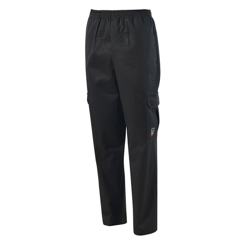 UNF-11KM Signature Chef Cargo Pants, straight leg, elastic