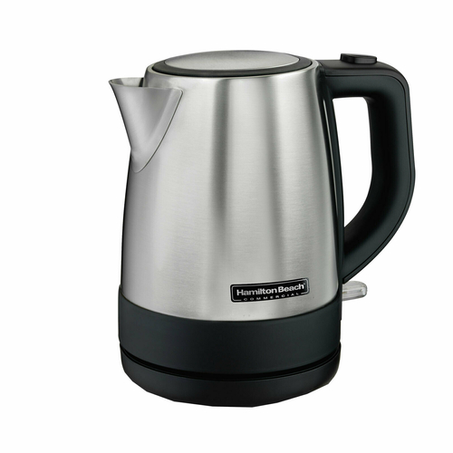 Hamilton Beach 1.7 L Black/Silver Electric Kettle