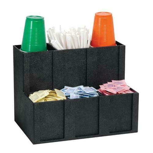 Dispense-Rite Lid Straw Organizer 3 section - TLO-3BT 