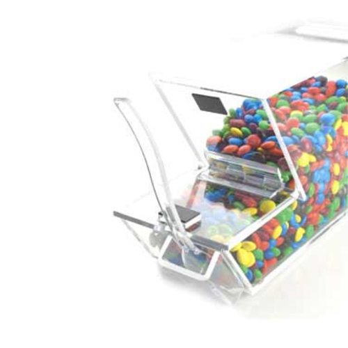 Acrylic Ice Cream Topping Dispenser, Toppings Displays