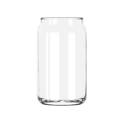 Libbey 266 20 oz Beer Can Glass, Clear