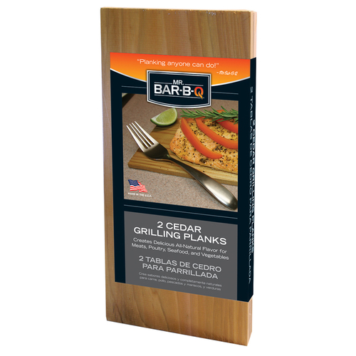 Mr. Bar-B-Q Cedar Grilling Planks - Thumbnail 4
