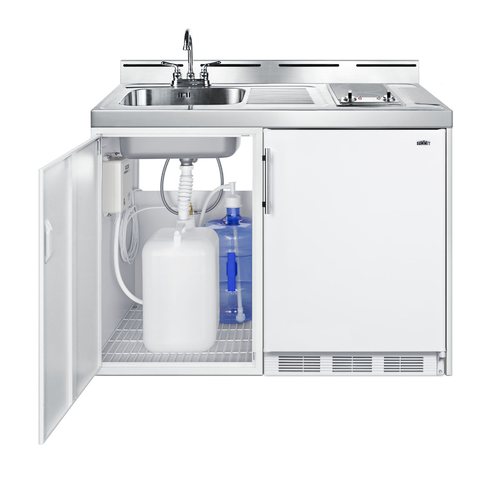 Summit Appliance C48ELGLASSPUMP Refrigerator-Freezer