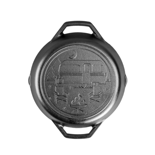 Lodge Wanderlust Cast Iron Camper Pan