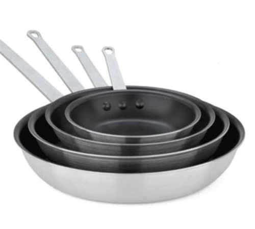 14 Diameter Non-Stick Fry Pan, Stainless Steel with Quantum 2