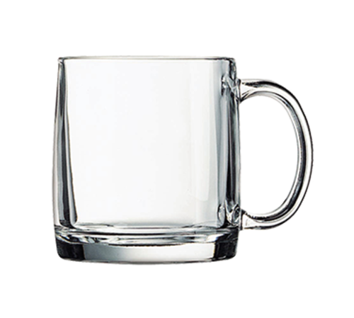 Libbey 5724 10 oz. Glass Coffee Mug - 36/Case