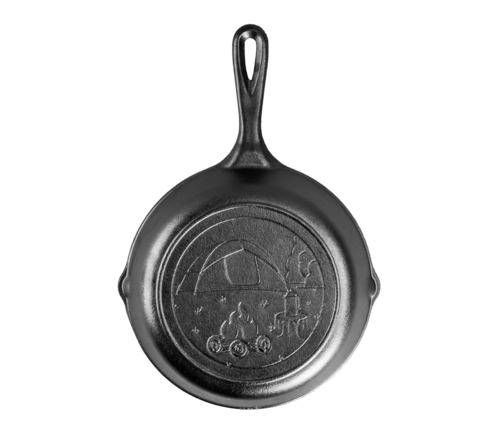 L5SKWND Lodge Wanderlust Tent Skillet, 8in. dia., stov