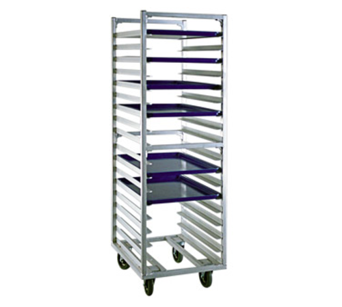 Lakeside 8900 20 Pan End Load Aluminum Bun / Sheet Pan Rack - Assembled