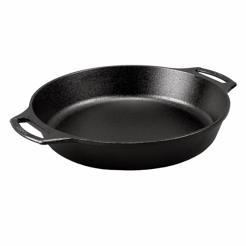 Lodge Logic Round Griddle Pan (Black)