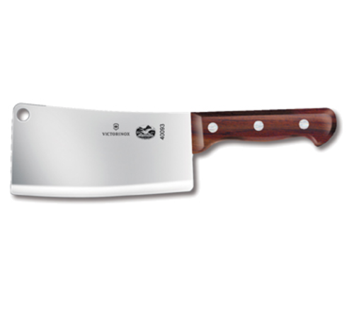 Victorinox 5.4000.18 7 Cleaver with Rosewood Handle