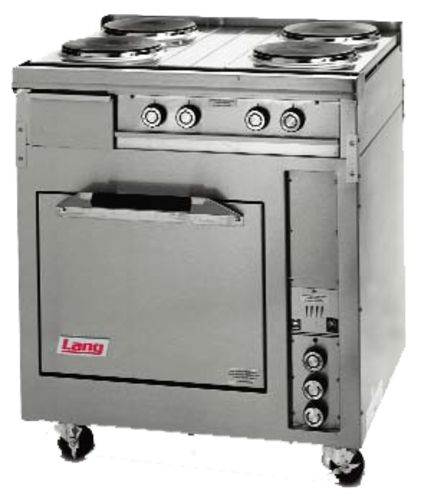 Garland SS684 Sentry Series 10 Sealed Burner Electric Restaurant Range with  2 Standard Ovens - 240V, 3 Phase, 33 kW