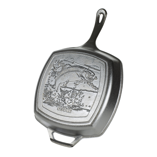 Lodge Square Cast Iron Skillet - 5