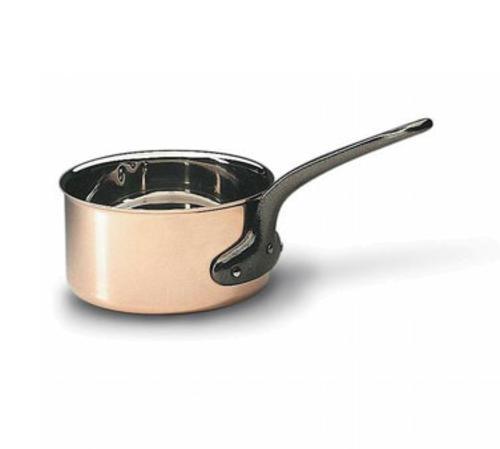 Copper Sauce Pot, 2.5 Quart with Lid