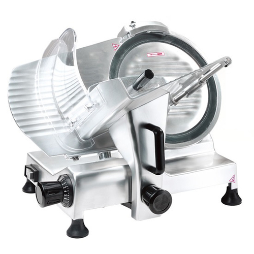 Meat Slicer, 13 Knife, Anodized aluminum, Gravity Fed, Manual, GLOBE S13