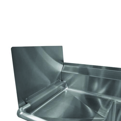 K-700F-24 Advance Tabco Side splash, removable, for FC and FE se 