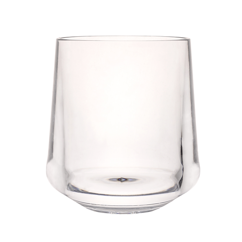 Aspen Summit from Steelite International 12 oz. Clear Polycrystal Stemless Wine Glass - 24/Case